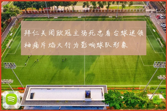拜仁关闭欧冠主场死忠看台球迷领袖痛斥焰火行为影响球队形象